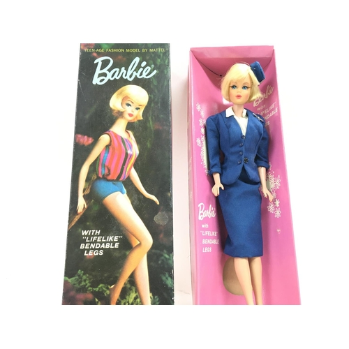 28 - A vintage Boxed Barbie from 1964 #1070 Titan Airline Stewardes.