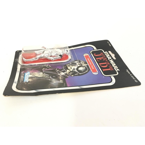 289 - A Vintage Star Wars Return Of The Jedi Death Star Droid Carded by Kenner.