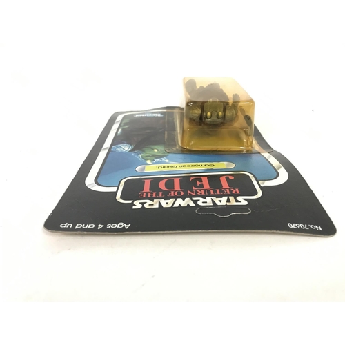 296 - A carded return of the Jedi Gamorrean guard. Unpunched.