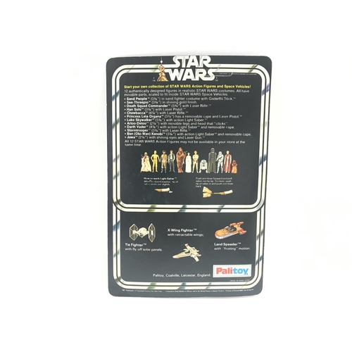 3 - A Vintage Star Wars Palitoy 1977 Carded Death Squad Commander. One of the first 12 Figures released.... 