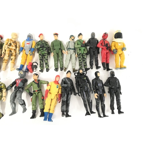 302 - A Collection of Vintage Action Force and G.I Joe Figures.