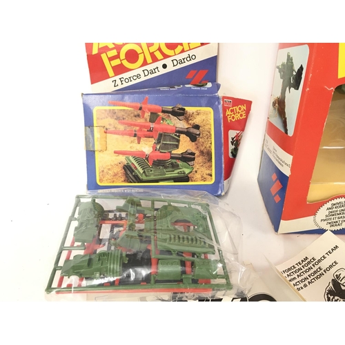 305 - A Boxed Action Force Z Force Attack Cannon and a Z Force Dart. Both Boxed.