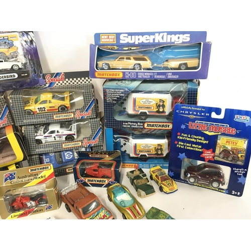 316 - A Collection of Boxed And Playworn Die-Cast including Matchbox. Corgi etc.