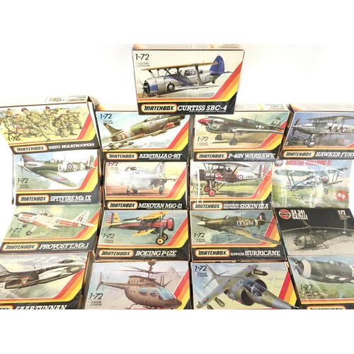 328 - A Collection of Various Model kits including Matchbox and Airfix.