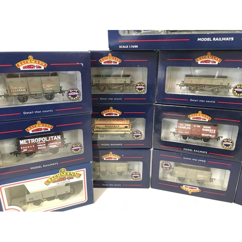 338 - A Collection of Bachmann 00 Gauge Rolling Stock all Boxed.