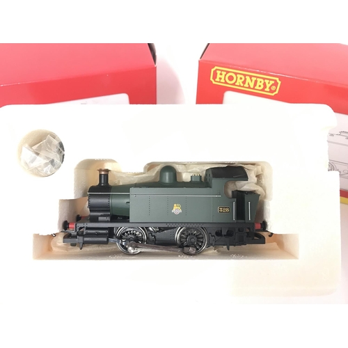 358 - 3 X Boxed 00 Gauge Hornby Locomotives including BR Pug 0-4-0 51240 #R3024. A Industrial Loco No.328 ... 