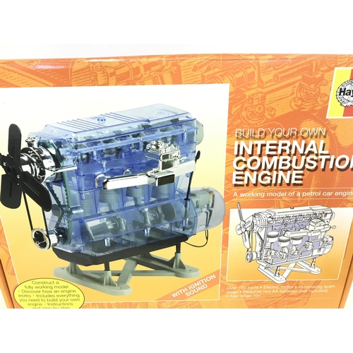 363 - A Boxed Hayes Internal Combustion Engine and a Revell air brush set.