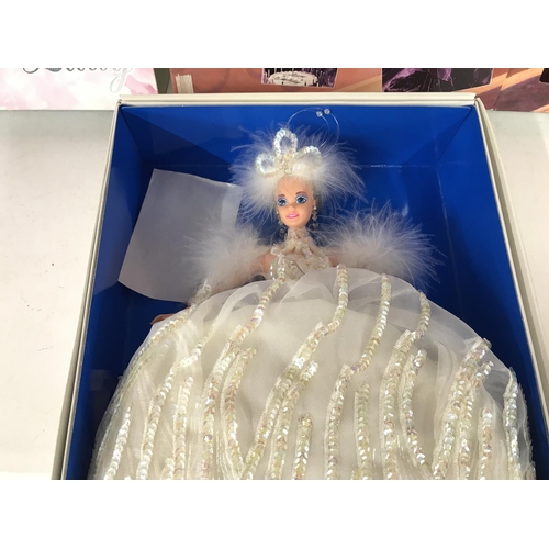 376 - 4 x Barbie's including Hollywood legends - Snow Princess Barbie - Eliza Doolittle - Flower Ballerina... 