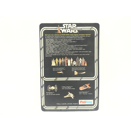 4 - A Vintage Star Wars Palitoy 1977 Carded Jawa. One of the first 12 Figures released.