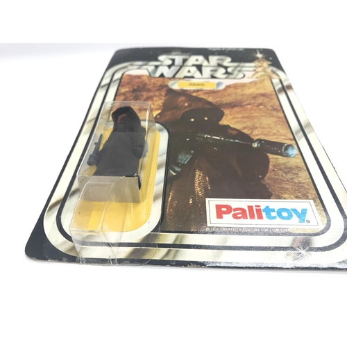 4 - A Vintage Star Wars Palitoy 1977 Carded Jawa. One of the first 12 Figures released.