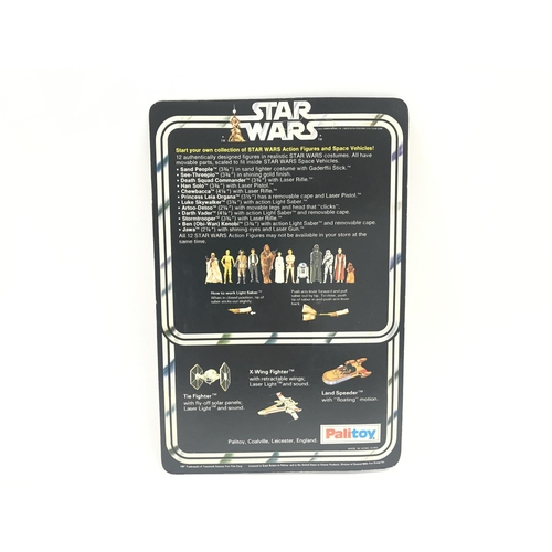 5 - A Vintage Star Wars Palitoy 1977 Carded Han Solo. One of the first 12 Figures released. Un Punched.