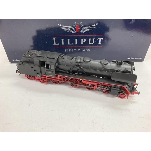 697 - A Boxed Bachmann Liliput H0 Gauge L106201 DB BR BR 002 Steam Locomotive.