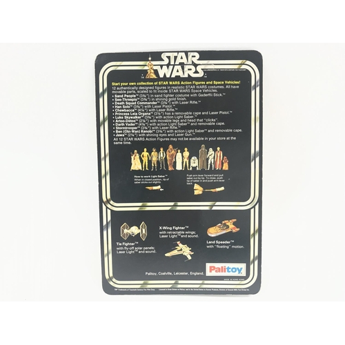 7 - A Vintage Star Wars Palitoy 1977 Carded Stormtrooper. One of the first 12 Figures released. Un punch... 