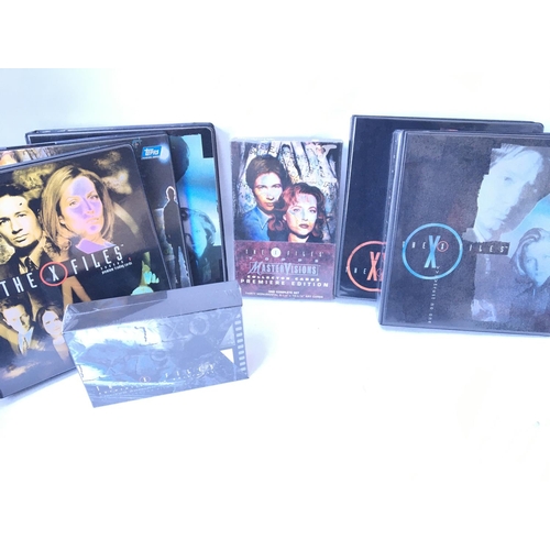 700 - WITHDRAWN  A Large Collection of X-Files Trading Cards 5 Sets in Binders( Contains 9 seasons and Mov... 