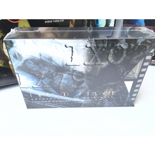 700 - WITHDRAWN  A Large Collection of X-Files Trading Cards 5 Sets in Binders( Contains 9 seasons and Mov... 