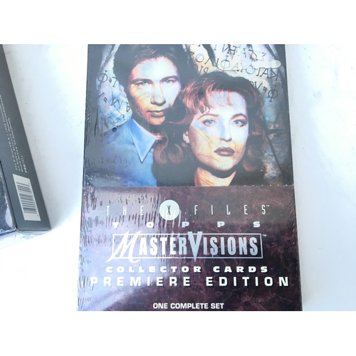 700 - WITHDRAWN  A Large Collection of X-Files Trading Cards 5 Sets in Binders( Contains 9 seasons and Mov... 