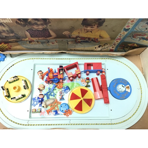 74 - A Boxed Corgi Magic Roundabout set. #853 Box is worn