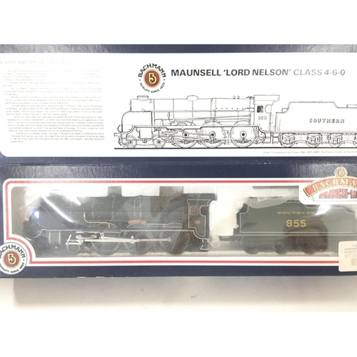 758 - 5 Boxed Bachman 00 Gauge Locomotives.