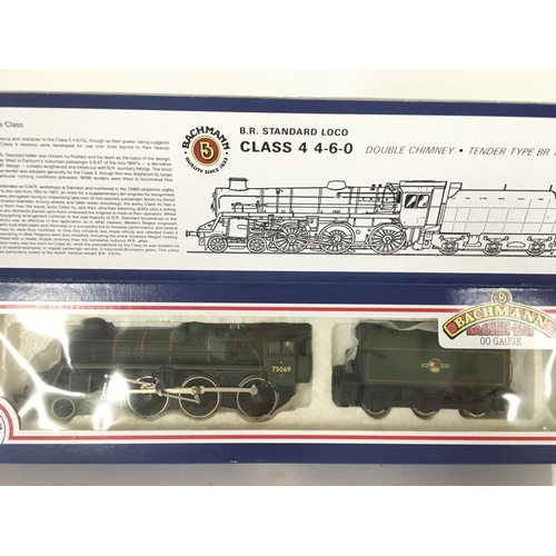 758 - 5 Boxed Bachman 00 Gauge Locomotives.