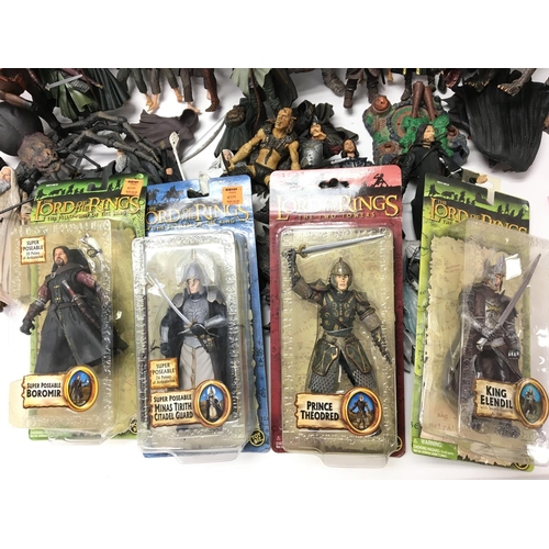 76 - A Collection of Lord of the Rings Figures some boxed.