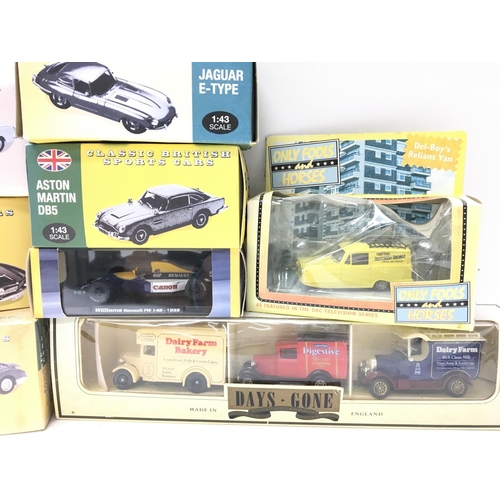 77 - A Small Collection of Diecast Vehicles including James Bond. Atlas and Days Gone.