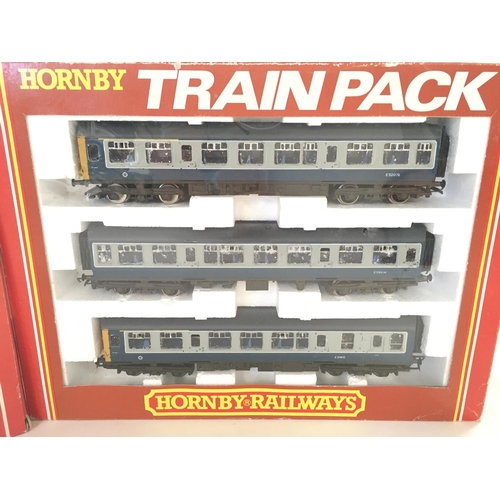 771 - A Boxed Hornby BR 3 Car Multipule Unit Pack #R 689 and a BR Class 110 DMU 3 Car Set.