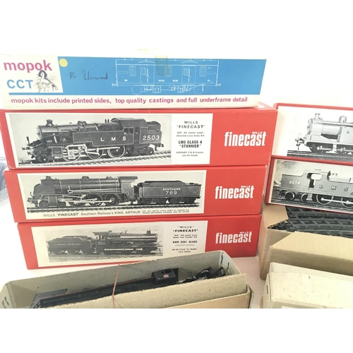 773 - A Box Containing Wills Finecast Model Kits.