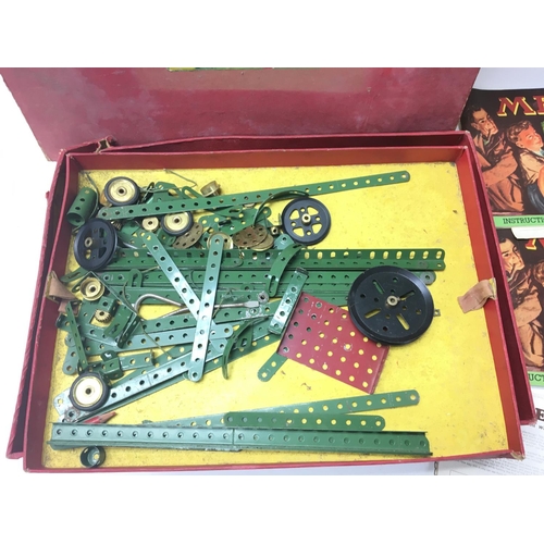 85 - A Box Of Meccano including instructions etc.