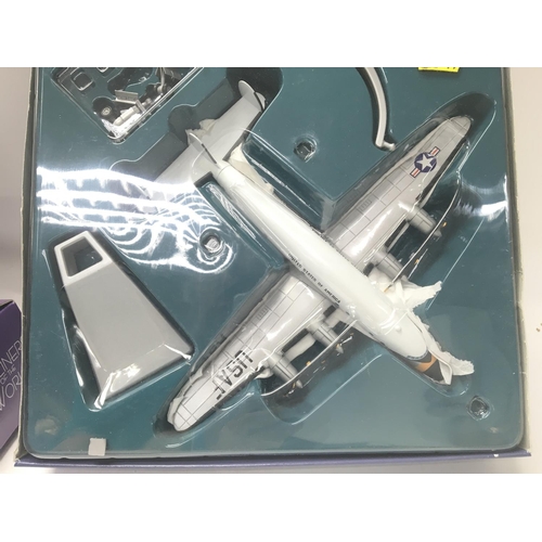 91 - 2 X Boxed Corgi Aircraft including Bristol Britannia 307 and a Lockheed Constellation-USAF.(2).