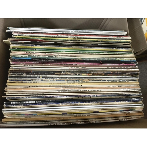 1733 - Five boxes of LPs and 12 inch singles by various artists from the 1960s onwards.