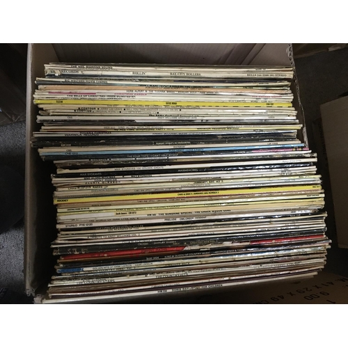 1733 - Five boxes of LPs and 12 inch singles by various artists from the 1960s onwards.