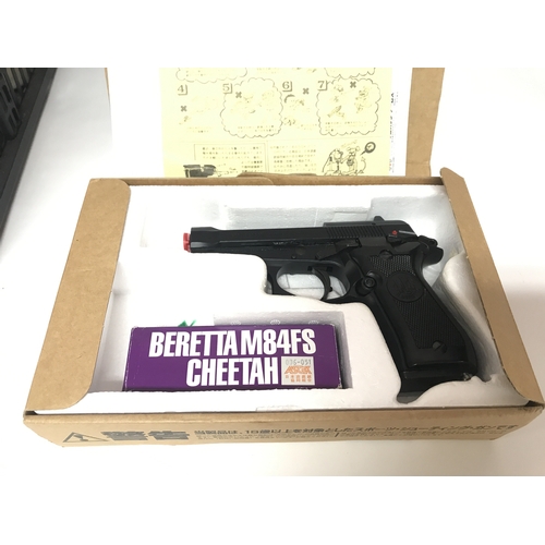 1875 - A boxed Beretta Airsoft pistol in fitted box.