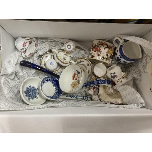 1060 - A good selection of blue and white pottery to include Wedgewood Ivanhoe, and a mix of stoneware etc.