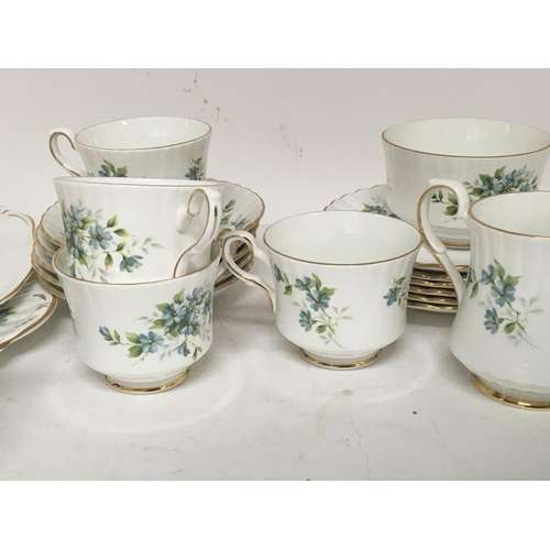 1143 - An English porcelain tea set Duchess and a Royal Stafford bone China tea set Croquette pattern (a lo... 