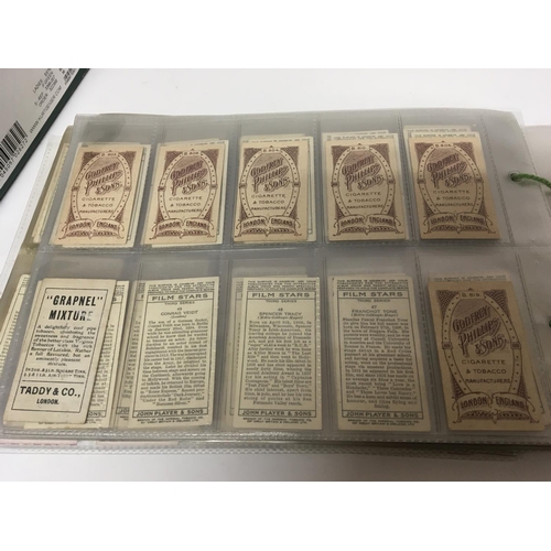 1736 - A good collection of Vintage cigarette cards well presented in sleeves including a rare Taddy Card S... 