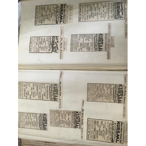 1796 - A collection of booklets, leaflets and programmes relating to History of The Kursall, Odeon Theatre ... 