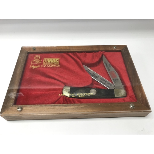 1959 - Rare limited edition 1 of 333 only made by Frost cutlery co USA for IROC Champ, Dale Enhart