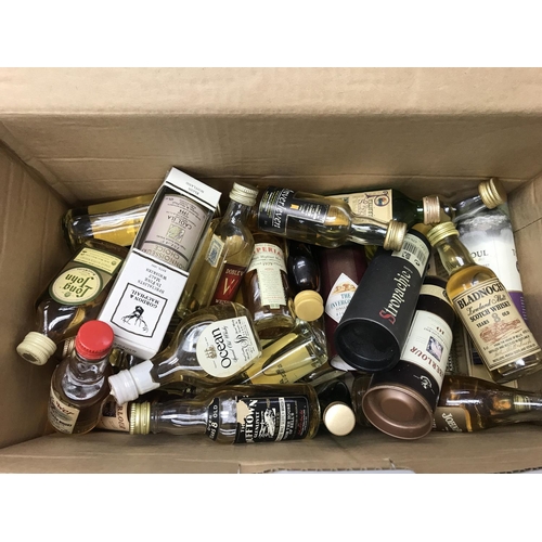 1967 - A box of some rare and collectable miniature whiskeys