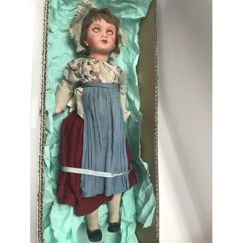 1978 - 1950's 'Rosebud' doll with sleeping eyes