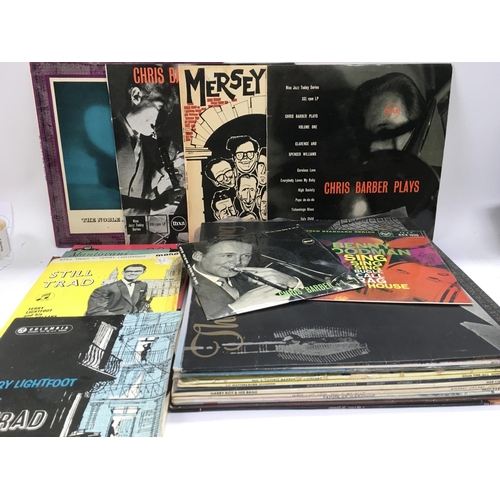 2004 - A collection of mainly jazz records comprising LPs, EPs and 7inch singles.