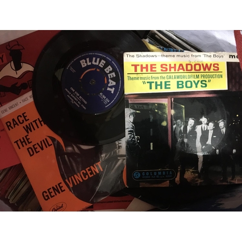 2008 - Three large bags of 7inch singles and EPs by various artists from the 1960s onwards.