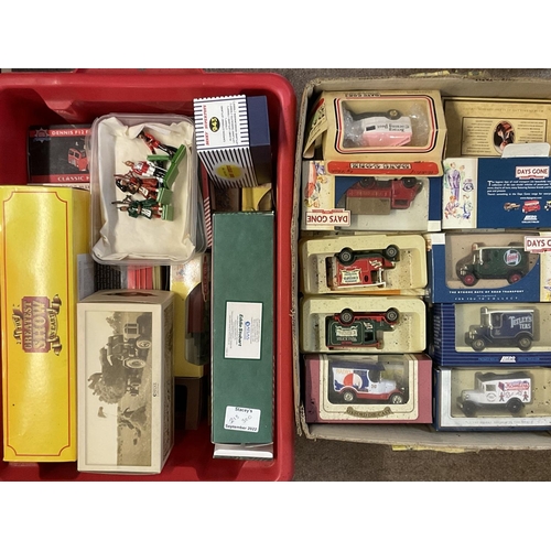 2027 - 3 boxes of boxed matchbox toy/model cars.