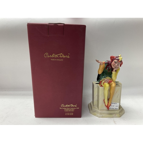 982 - A Carlton Ware figure of The Jester 113/500 model by Andrew Moss, 1998.