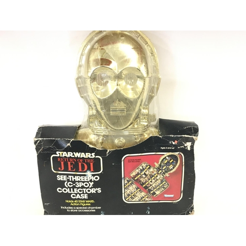 10 - A Boxed and sealed Star Wars C3-PO Collectors Case. Box is worn and scratch to Face.