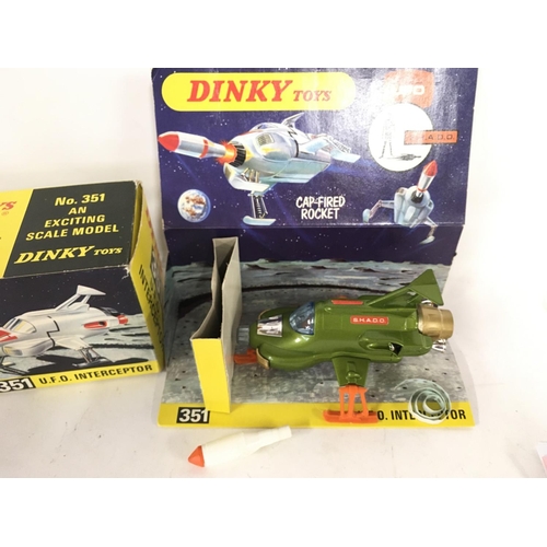 114 - A Boxed Dinky Toys UFO Interceptor #351