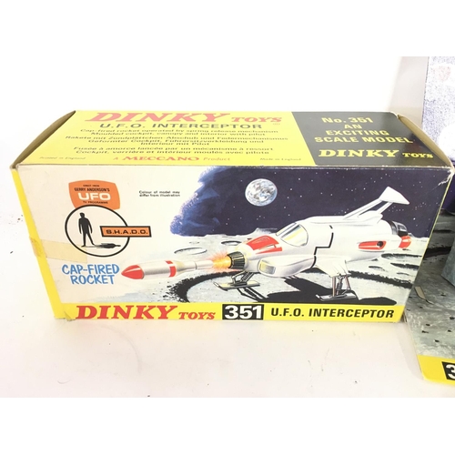 114 - A Boxed Dinky Toys UFO Interceptor #351