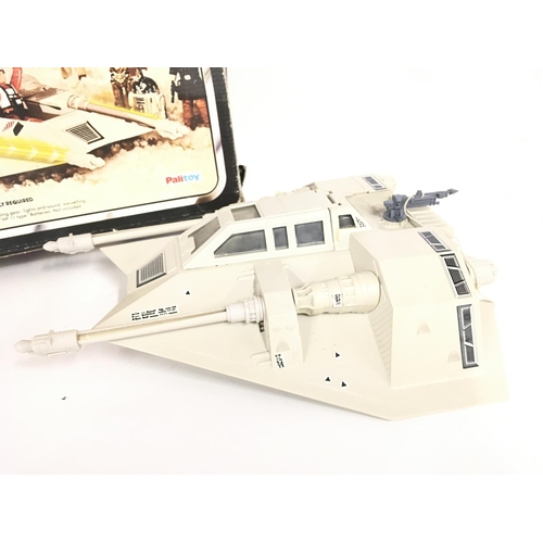 13 - A Boxed Vintage Star Wars Snow Speeder. By Palitoy.