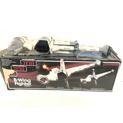 17 - A Boxed Vintage Star Wars B-Wing Fighter.