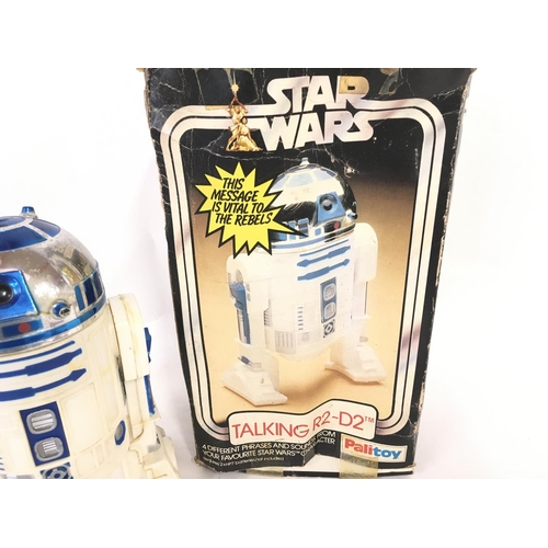 26 - A Boxed Vintage Star Wars Talking R2-D2.by Palitoy.