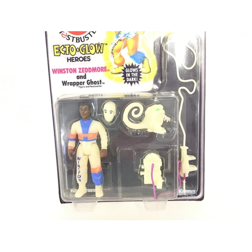 40 - A Carded The Real Ghostbusters Ecto-Heros Winston Zeddmore. By Kenner.